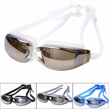 Adult Professional Waterproof Anti-Fog UV Protect Swim Glasses