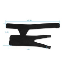 Groin Wrap Support Adjustable Groin Strain Pain Wrap Hamstring Support Brace One Size Fits Most Neoprene Brace with Stick Strap Fastener Slip Resistant for Men Women