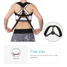 Adjustable Posture Corrector Brace Upper Back Neck Shoulder Support Straps