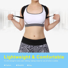 Adjustable Posture Corrector Brace Upper Back Neck Shoulder Support Straps