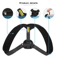 Adjustable Posture Corrector Brace Upper Back Neck Shoulder Support Straps