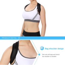 Adjustable Posture Corrector Brace Upper Back Neck Shoulder Support Straps